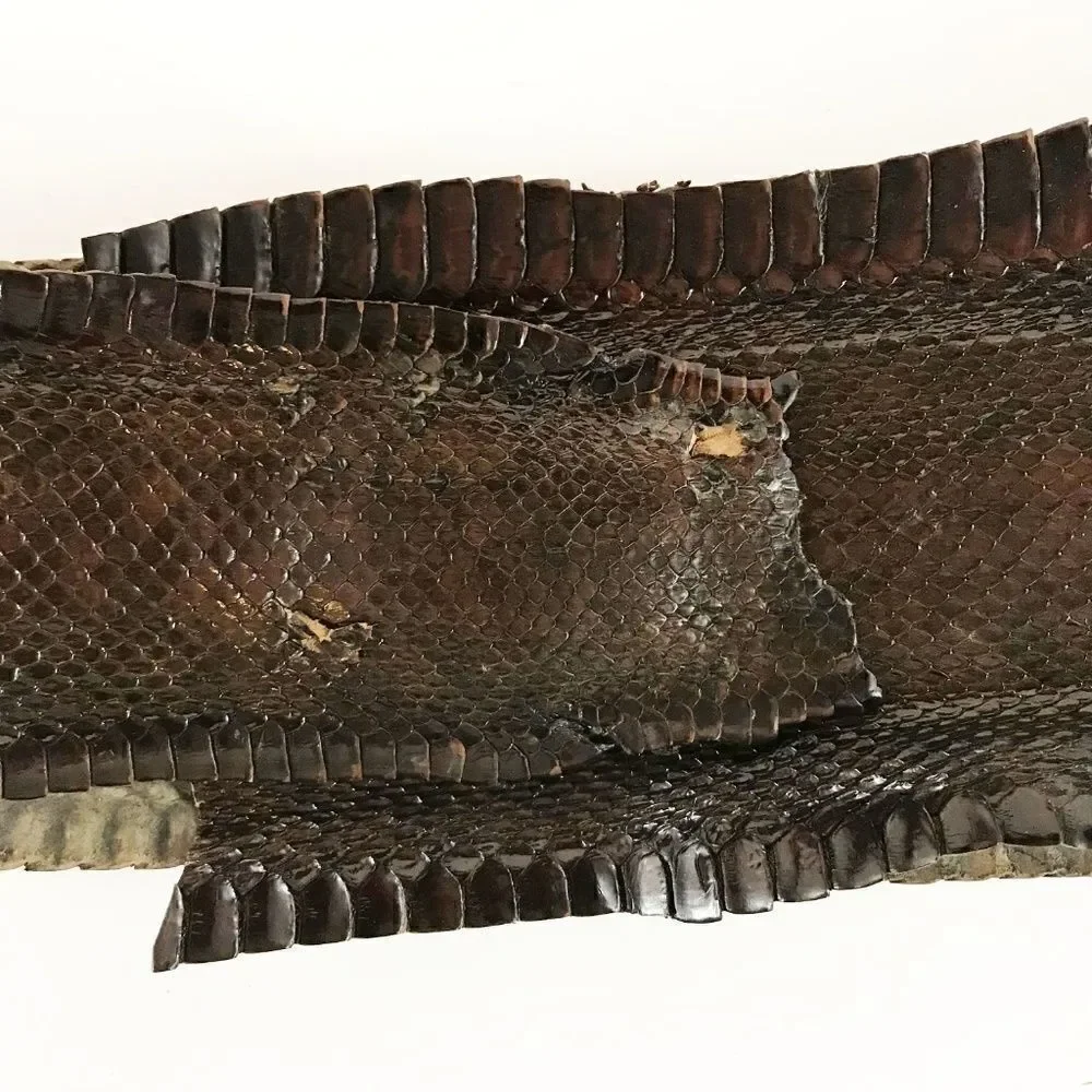 Actual Snake Skin Handmade Belt